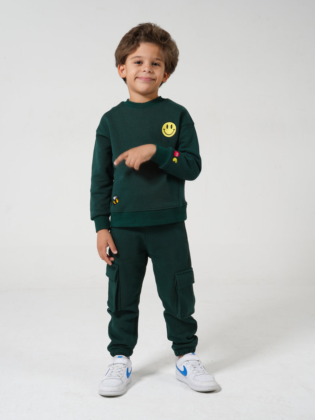 Embroidery Smiley Set