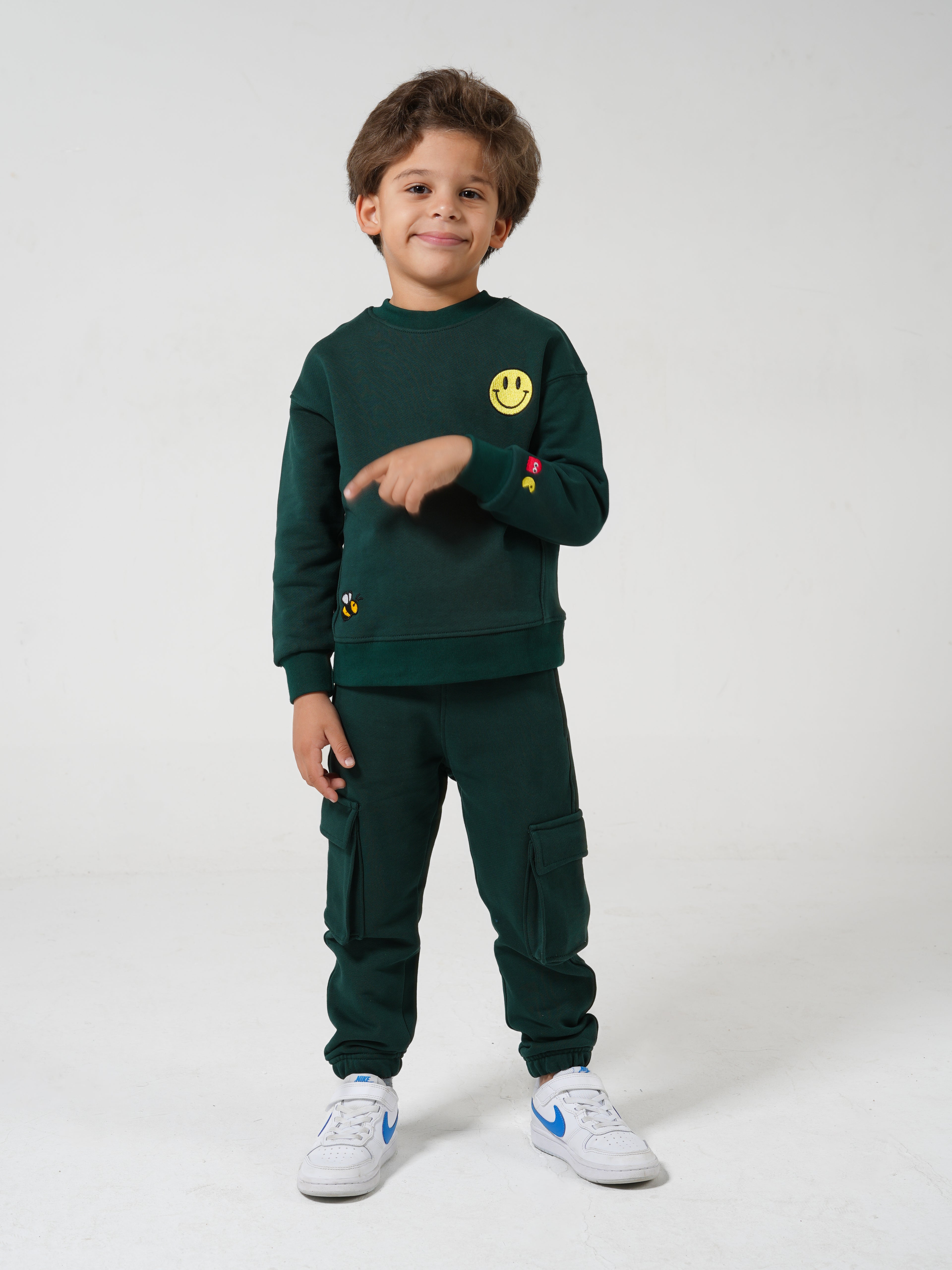 Embroidery Smiley Set