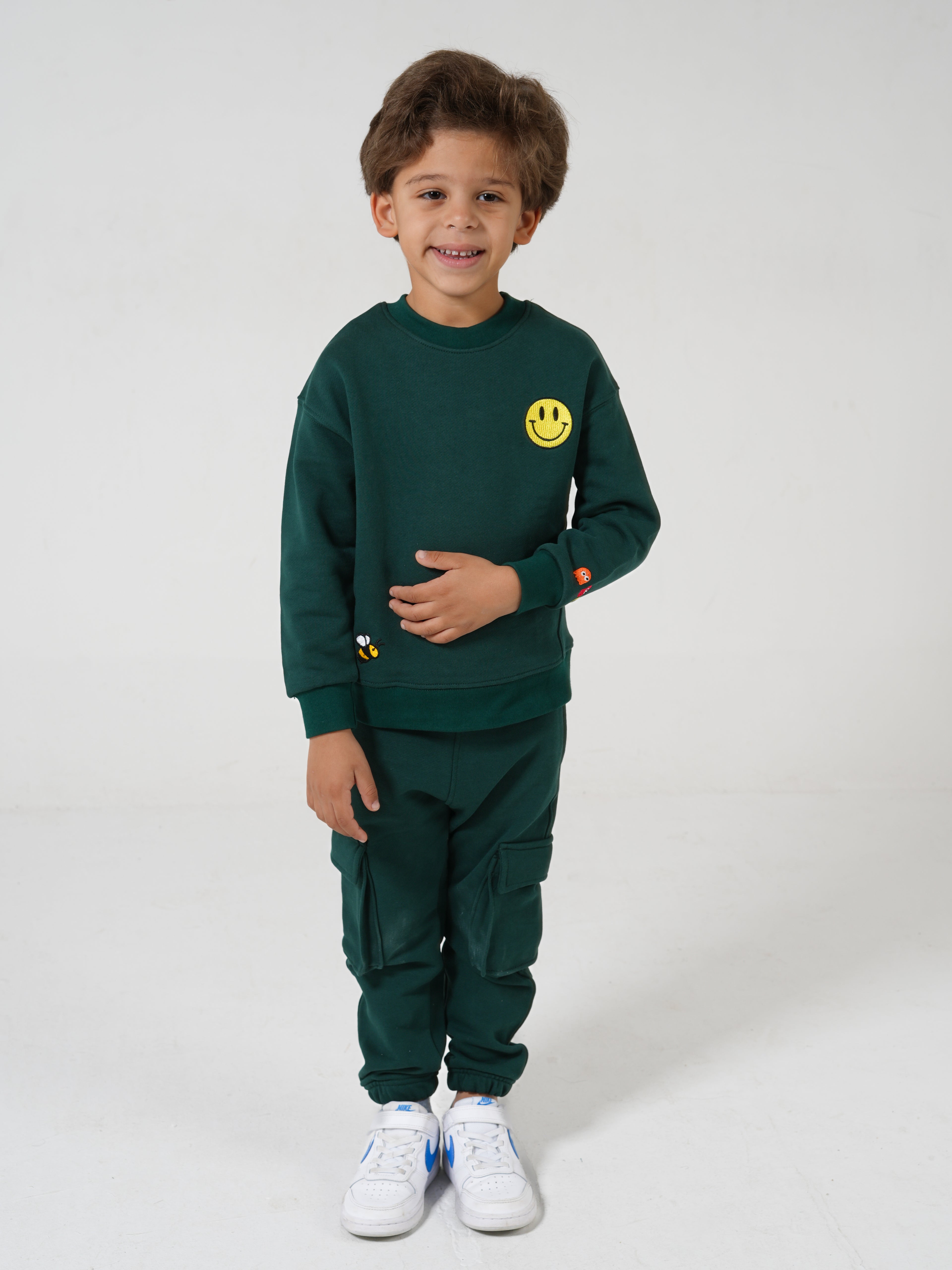 Embroidery Smiley Set