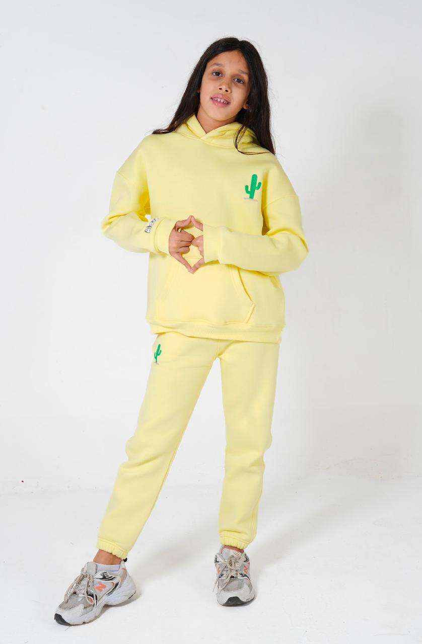 Cactus Fleeced Set