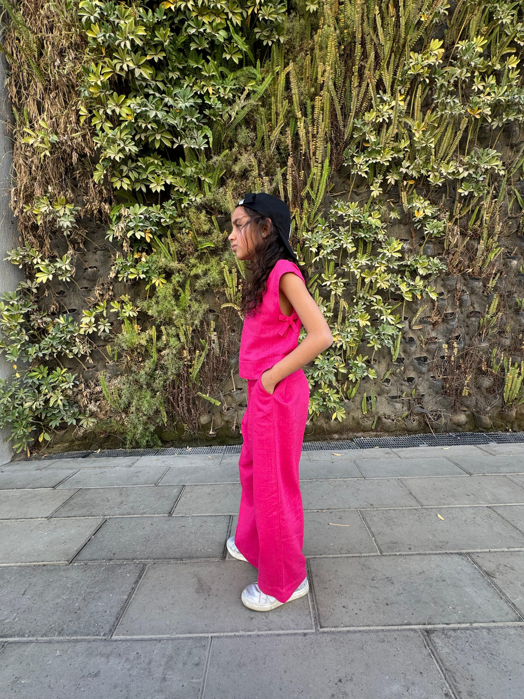 Linen Set in Pink