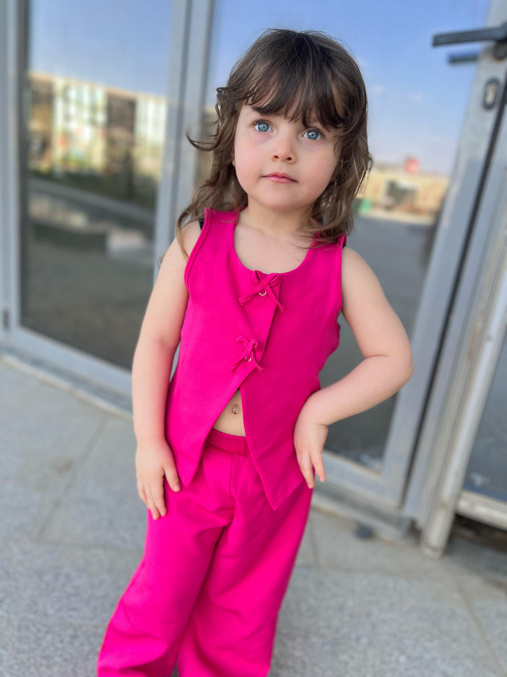 Bow Vest Set