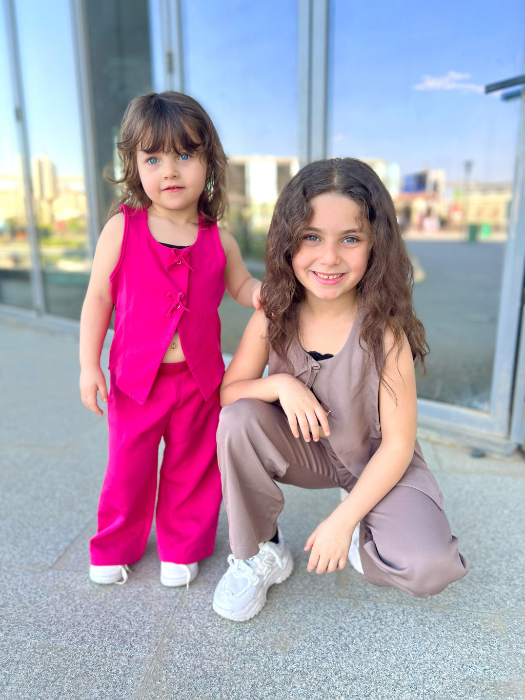 Bow Vest Set