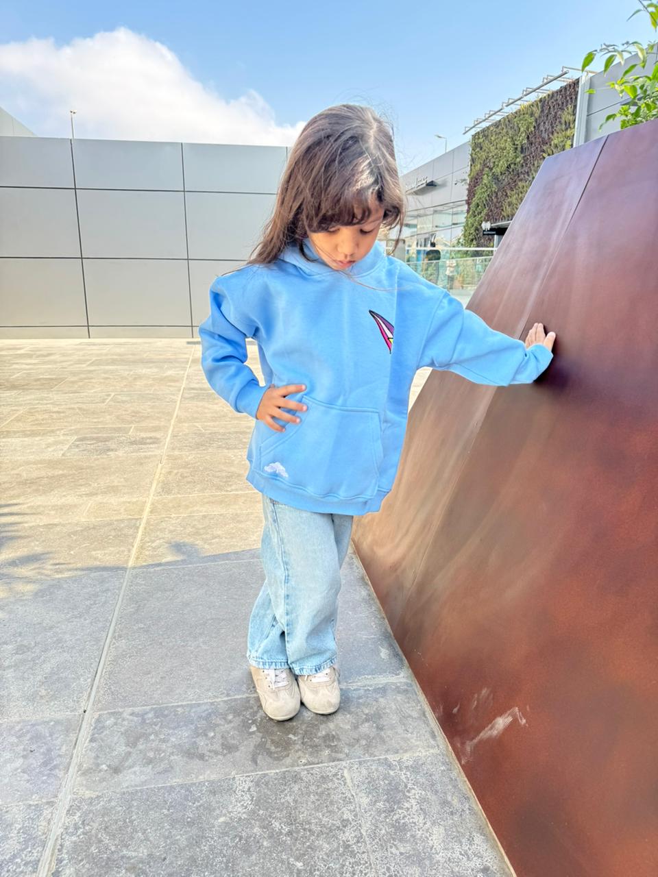 Shooting Star Fleeced Sweatshirt